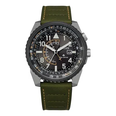 Pre-owned Citizen Eco-drive Knighthawk Men's Rubber Strap Watch Bj7138-04e