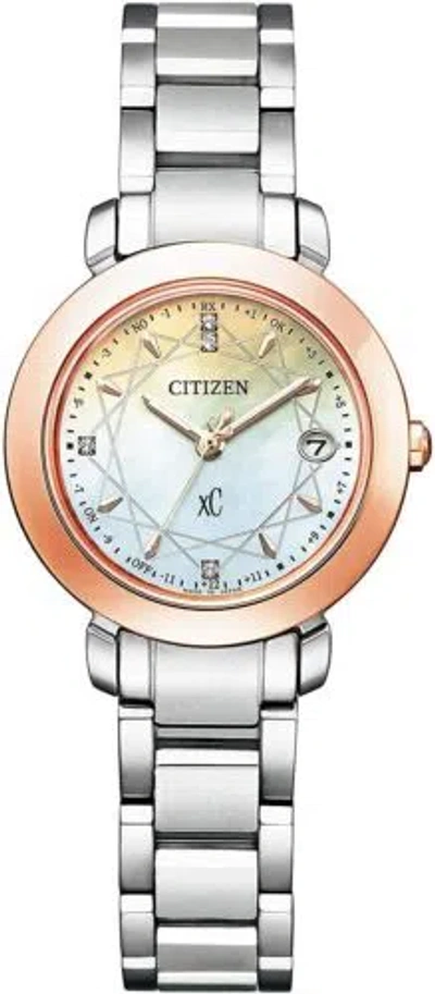 Pre-owned Citizen Eco-drive Lady's Watch Es9446-54x Usus