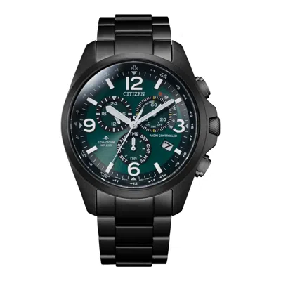 Pre-owned Citizen Eco Drive Man's Radio Controlled Promaster Chronog. Watch Cb5925-82x
