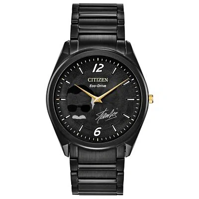 Pre-owned Citizen Eco-drive Marvel Stan Lee Limited Edition Watch Ar3077-56w, Brand