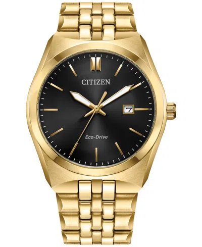 Citizen Eco-drive Men's Corso Gold-tone Stainless Steel Bracelet Watch 40mm In No Color