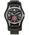 Citizen Eco-drive Men's Marvel Captain America Forever Gray Fabric Strap Watch 40mm In Gray