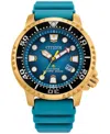 Citizen Eco-drive Men's Promaster Green Strap Watch 44mm In Green