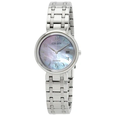 Citizen Eco-drive Mother Of Pearl Dial Ladies Watch Ew2690-81y