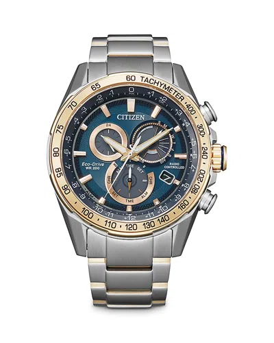 CITIZEN ECO-DRIVE PCAT CHRONOGRAPH, 43MM,CB5916-59L