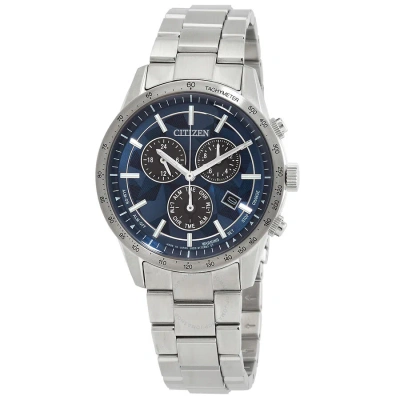 Citizen Eco-drive Perpetual Chronograph Blue Dial Men's Watch Bl5590-55l