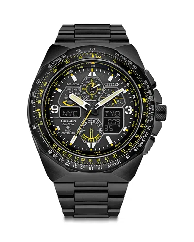 Citizen Eco-drive Promaster Air Skyhawk Chronograph, 46mm In Black