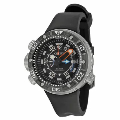 Pre-owned Citizen Eco-drive Promaster Aqualand 200m Depth Meter Men's Watch Bn2029-01e
