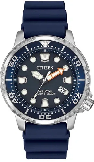 Pre-owned Citizen Eco-drive Promaster Diver Quartz, Blue. Refer Bn0151-09l. In Box
