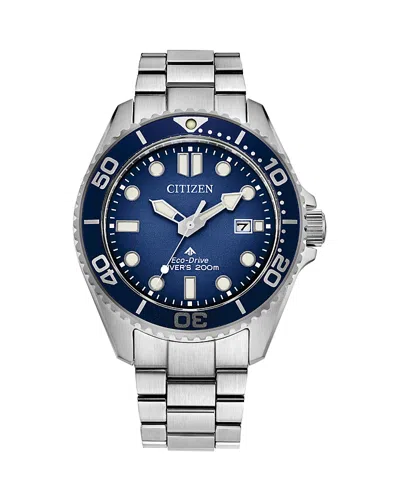 Citizen Eco-drive Promaster Sea Dive 3 Watch, 41mm In Silver
