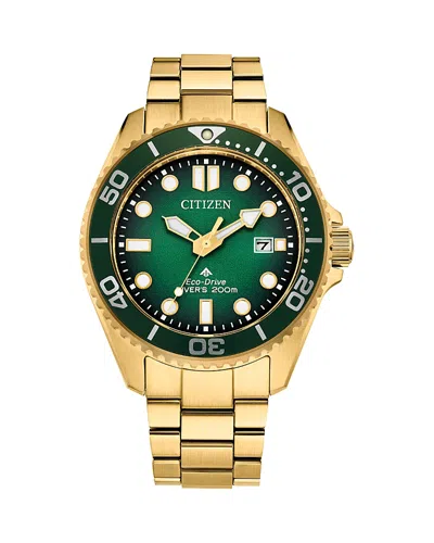 Citizen Eco-drive Promaster Sea Dive 3 Watch, 41mm In Gold