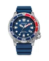 Citizen Promaster Dive Mens Blue Strap Watch Bn0168-06l In Blue