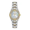 Citizen Eco-drive Regent Womens Diamond-accent Mother-of-pearl Bracelet Watch Ew1824-57d In Metallic