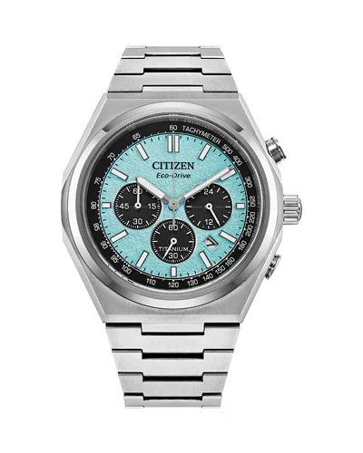 CITIZEN ECO DRIVE SPORT LUXURY FORZA CHRONOGRAPH, 43MM
