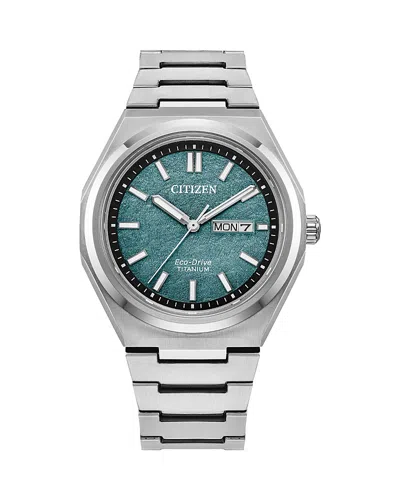 CITIZEN ECO-DRIVE SPORT LUXURY ZENSHIN WATCH, 39MM
