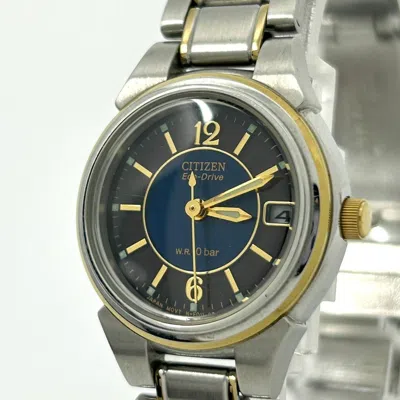 Pre-owned Citizen Eco Drive Stainless Steel Wristwatch () In Multi