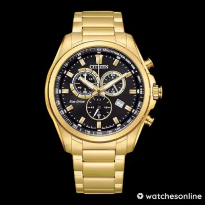 Pre-owned Citizen Eco-drive Weekender Sport Casual Chronograph 43mm Men's Watch At2132-53e