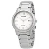 CITIZEN CITIZEN ECO-DRIVE WHITE DIAL STAINLESS STEEL MEN'S WATCH AW1670-82A