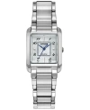 CITIZEN ECO-DRIVE WOMEN'S BIANCA STAINLESS STEEL BRACELET WATCH 28MM