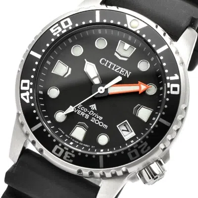 Pre-owned Citizen Eco-drive Eo2020-08e Women's Date Indicator Black Watch 36.5mm Japan
