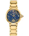 Citizen Eco-drive Women's Princess Cinderella Diamond Accent Gold-tone Stainless Steel Bracelet Watch 30mm L