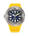 Citizen Eco Promaster Stainless Steel Strap Watch, 48.2mm In Blue/yellow