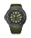 Citizen Eco-drive Men's Promaster Dive Green Strap Watch 48mm