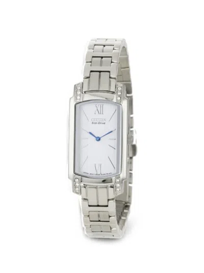 Citizen Eco-drive 18mm Watch In White