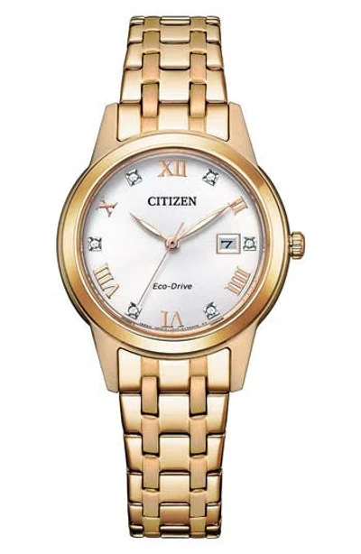Citizen Eco-drive Mother-of-pearl Bracelet Watch, 29mm In Pattern
