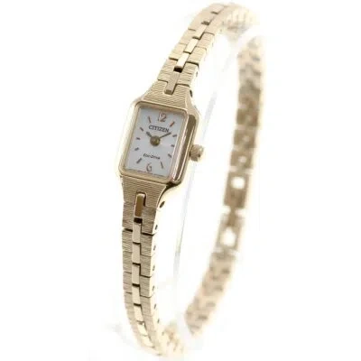Pre-owned Citizen Eg2043-57a Watch Kii: Eco Drive Solar Ladies Accessory Bracelet