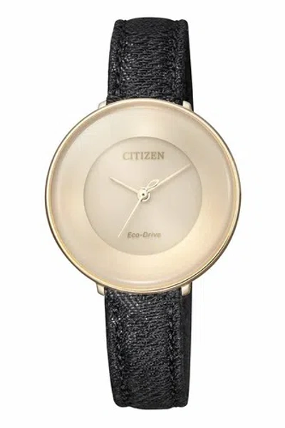 Pre-owned Citizen Em0608-42x Solar Women Watch Us4
