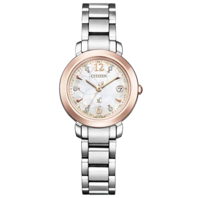 Pre-owned Citizen Es9445-65w [xc Hikari Collection Titania Happy Flight 25 Anniversary]