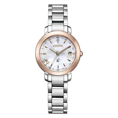 Pre-owned Citizen Es9445-73w [xc Hikari Collection Titania Happy Flight Floret Diamond]new