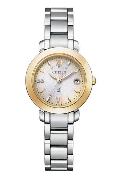 Pre-owned Citizen Es9447-51a Solar Women Watch Us4