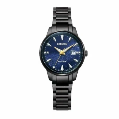 Pre-owned Citizen Ew2598-83l Solar Women Watch Us4