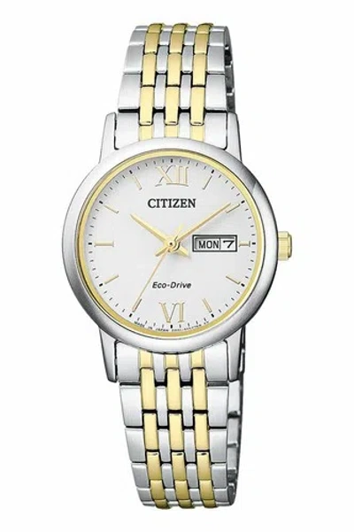Pre-owned Citizen Ew3254-87a Solar Women Watch Us4