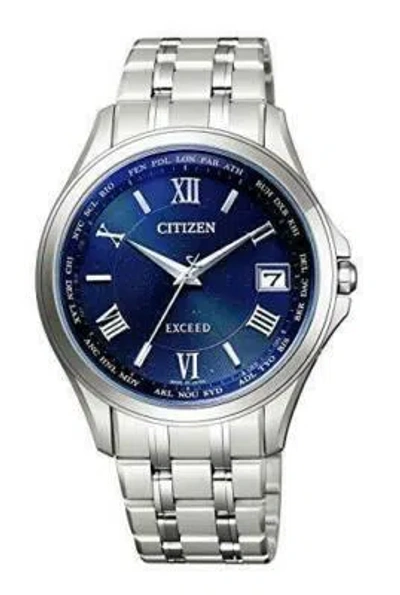 Pre-owned Citizen Exceed Eco-drive Cb1080-52l Solar Radio Men's Watch 2019 In Box
