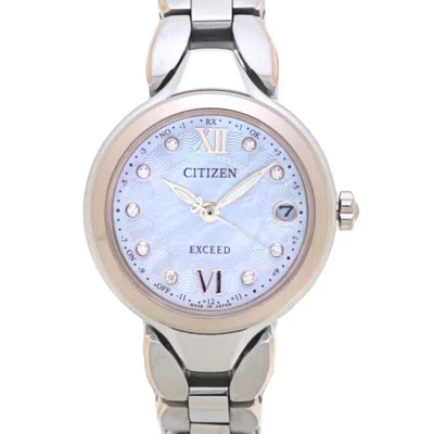Pre-owned Citizen Exceed Titanium Wristwatch () In Multi