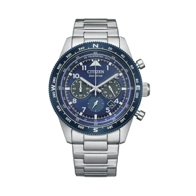 Pre-owned Citizen Future Force Series Eco-drive Chronograph Watch Ca4554-84l Usus