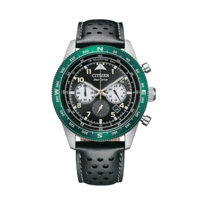 Pre-owned Citizen Future Force Series Eco-drive Chronograph Watch Ca4558-16e Usus