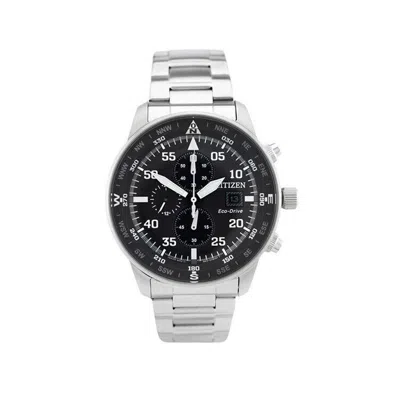 Pre-owned Citizen Genuine  Ca0690-88e Eco Drive Mens Watch Stainless Steel Chronograph 44mm