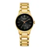 Citizen Gold Stainless Steel Dress Watch In Gold
