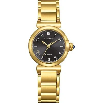 Pre-owned Citizen Gold Womens Analogue Watch L Mae Em1132-88h