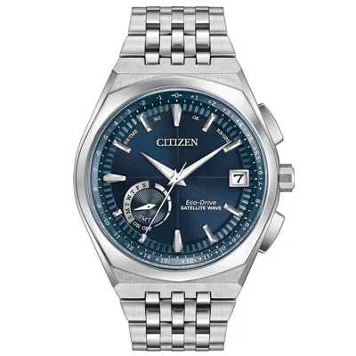 Pre-owned Citizen Gps Satellite Wave Eco-drive Wrist Watch For Men Cc3020-57l