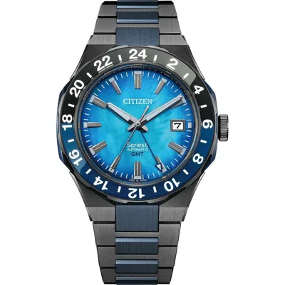 Citizen Gray Stainless Steel Sport Watch In Black
