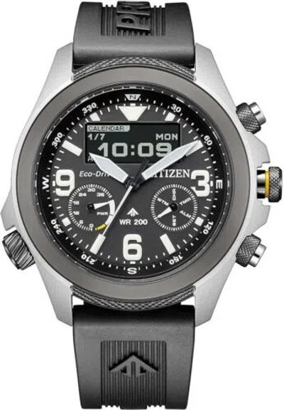 Pre-owned Citizen Jv1007-07e Promaster Land Series Light-powered Japan Import