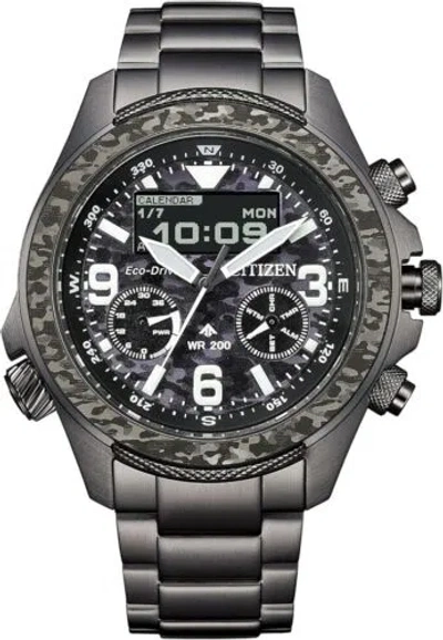 Pre-owned Citizen Jv1008-63e Promaster Land Series Light-powered Limited Edition