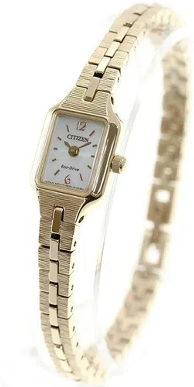 Pre-owned Citizen Kii: Eco-drive Eg2043-57a Solor Women's Watch Jdm In Box