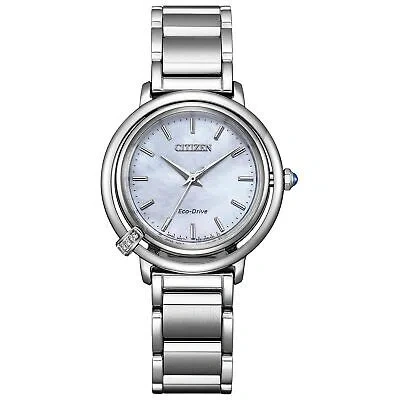 Pre-owned Citizen L Arcly Collection Em1090-60d Eco-drive Solar Watch Mop Dial 31.2mm