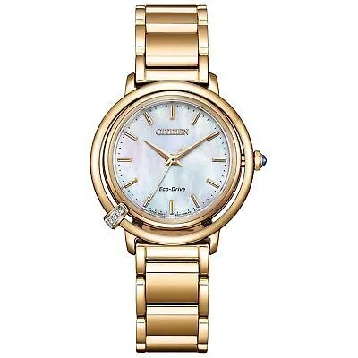 Pre-owned Citizen L Arcly Collection Em1093-61d Eco-drive Solar Watch Mop Dial 31.2mm